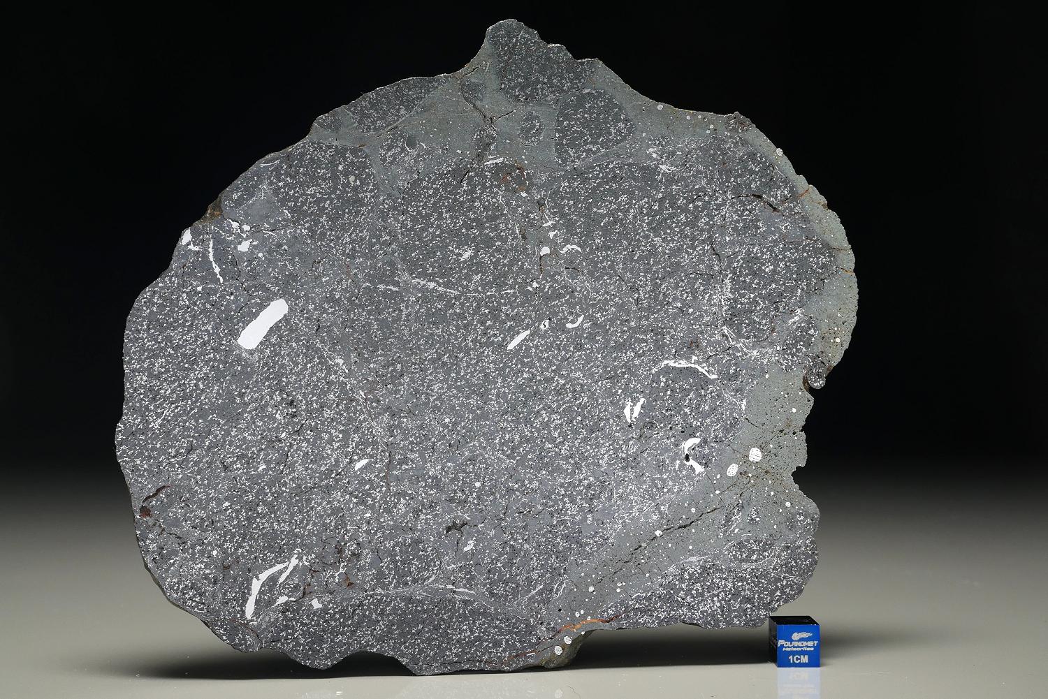 Meteorite label Tassédet 004